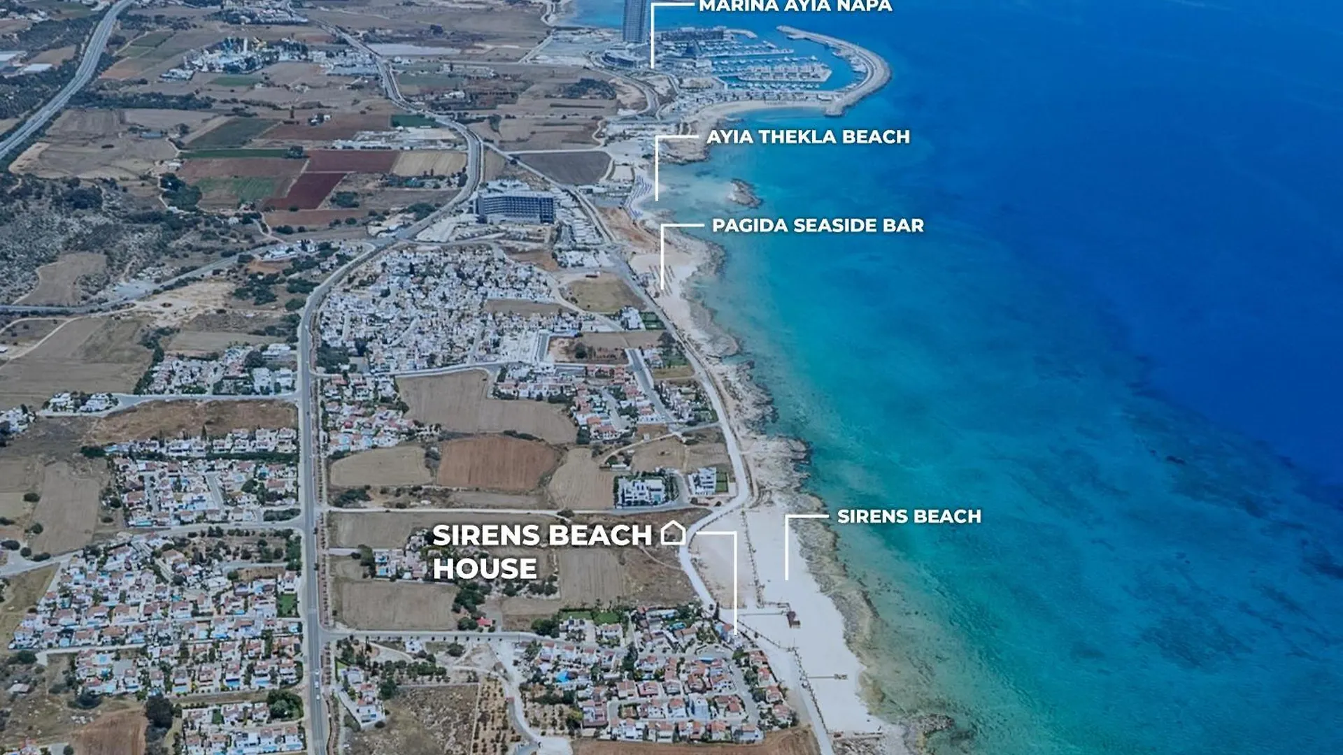 Villa Sirens Beach House Ayia Napa